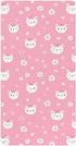miaozhen Cotton Baby Crib Sheets Comfy Breathable Cute Cartoon Cat Floral Peach Muslin