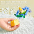 1100 Piece Building Blocks Classic Building Toys, Creative Bulk Sets Compatible with Legos, 17 Colors Mixed, 147 Shapes