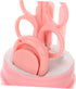 SOPOTUTU Set Trimming Nail Care Cute Case Boy Girl Nail Kit Includes Clipper Scissors and Tweezers Safe for Newborns