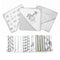 Spasilk Bath Hooded Towels & Baby Washcloths Set, Baby Bath Essentials for