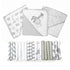 Spasilk Bath Hooded Towels & Baby Washcloths Set, Baby Bath Essentials for