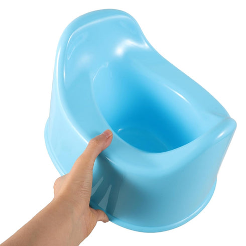 Potty Training Toilet for Boys and Portable Toilet Seat with Thickened Plastic Bowl Includes Small Potty Brush Suitable