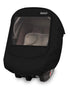 Manito Melange Infant Car Seat Weather Shield Universal-Fit, Clear Window, Windproof, Water-Repellent, Premium Baby Car