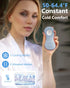 3 5 2-in-1 Lactation Massager for Breast Fever, Cooling + Vibration Modes, BPA-Free Cold Compress Breast Massager