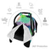 Zhbvncp Hummingbird Watercolor Baby Car Seat Cover & Breastfeeding Nursing Cover - Breathable Stretch Fabric Multi-Use
