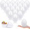 HSLCGF 24 Pack Plastic Easter Eggs Large 3.5 Inch Empty Eggs Bulk Fillable