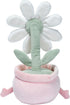 11 Inch Lambs & Ivy Daisy Dreams Poseable Flower Pot Plush Stuffed Animal Toy