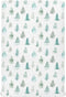 CHUROUSY Green Rustic Fir Tree Crib Sheets for Boys Girl Watercolor Woodland Rustic