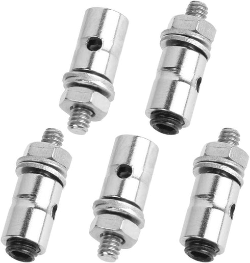 HobbyPark 20pcs Nylon Control Horns, 20x11mm + Clevis + Pushrod Connector Linkage Stopper for RC Airplane