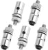 HobbyPark 20pcs Nylon Control Horns, 20x11mm + Clevis + Pushrod Connector Linkage Stopper for RC Airplane