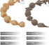 7 Pack PandaEar Silicone Pacifier Clips, Pacifier Holder with One Piece Design