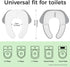 FOOYOO Foldable Toddler Toilet Seat | Portable Potty Training Seat for Travel & Home, Non-Slip, Fits Most Toilets, Easy