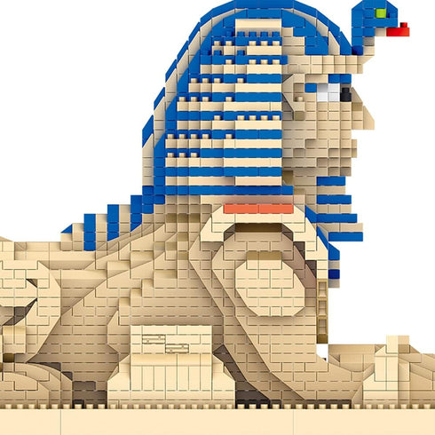 Great Sphinx Egypt Building Blocks Set, 2732Pcs Famous World Architecture Educational Toys for Kids Adults