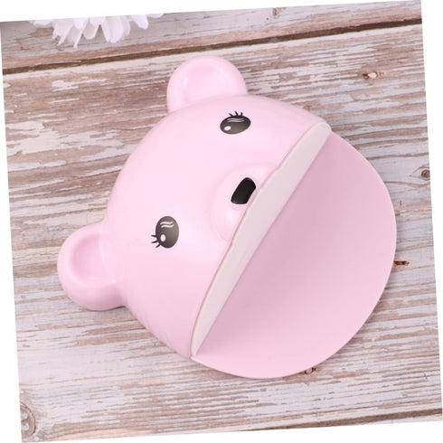 Punch Cartoon Bear Furniture Anchors Anti-tip Wall Safety Kit for Boy Girl and Pet Proofing Pink Securely Stabilizes