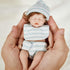 Reborn Baby Dolls - 6 Inch Mini Realistic Newborn Baby Girl Doll with Curly Rooted Hair and 2 Clothes, Lifelike Reborn