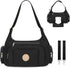 Puffer Crossbody Bags for Women Mom Large Diaper Bag Purse with Wipes