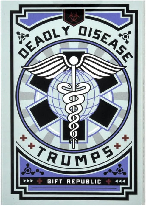 Gift Republic Deadly Disease Top Trumps Card Game | Funny Gifts |