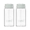 COMI Natural Glass Baby Bottle,Breastmilk Storage Bottle for Fridge,Breast Milk Container,Breast Pump