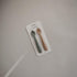 mushie Silicone Baby Feeding Spoons, 2 Pack (Dried Thyme/Natural)