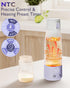 5 12 Portable Bottle Warmer for Breastmilk: Baby Milk Warmer with Smart Touch LED Temperature Control | Food-Grade