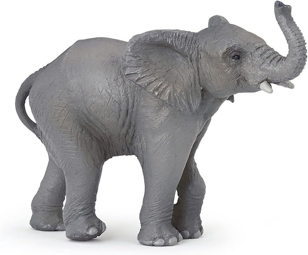 Papo Hand-Painted Wild Animal Kingdom Young Elephant Figurine 50225, Collectible for Children 3+