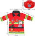 3 4 5 Liberry Fireman Costume for Kids Years Old, Firefighter Tools with Fire Extinguisher, Pretend Play Toy Gift