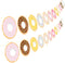 2PCS Donut Party Supplies Banners - Donut Food Theme Party/Tea Party Decorations - Doughnut Baby Shower/Birthday