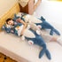 FANGYU Cute Plush Shark Cat Toy, Cartoon Soft Stuffed Pillow (50cm/19.6in)