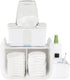 Ubbi Tabletop Diaper Caddy, Diaper Storage, Caddy Organizer, Stores Baby Diapers, Wipes