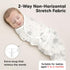 Generic 3-Pack 100% 06 Baby Swaddle Ultra Soft & Breathable Cotton Newborn Swaddle Blanket, Months Baby Sleep Sack
