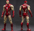 10th Anniversary 7 Inch Deluxe Collector Superhero Action Figure, Metal Painting, 20 Joints (MK85)