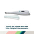 1st 1st 3-in-1 Set, Safety Babys SneezyWeezy Kit, BoogEase Nasal Aspirator, Digital Thermometer, Fuss Free Medspoon