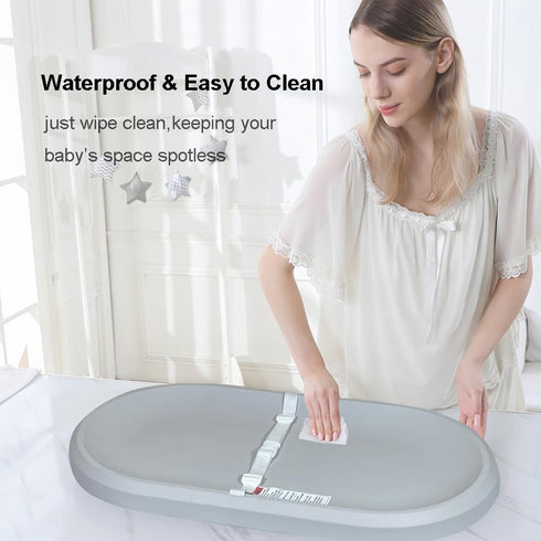 ROGSOUTH 30"x 15.6", Baby Changing Pad - Lightweight Wipeable Foam Changing Pad, Comfortable and Waterproof, Fits All