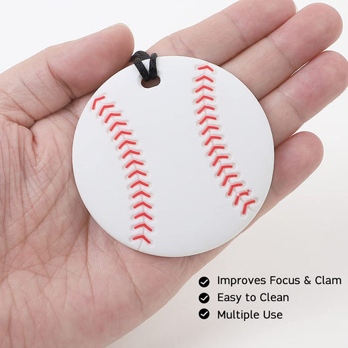 Sports Ball Series Baby Teething Toys, Food Grade Silicone Chew Teether for 3 Months+ Infant Boy and Girl