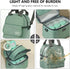 UPKOCH Portable Insulated Breast Milk Storage Bag Double Layer Design for Moms Go Breastfeeding Efficient Organizer