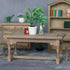1:12 LOGOFUN Dolls House Miniature Wood Table Mini Wooden Table Model Scale Tiny Dining Table for Doll House Kitchen