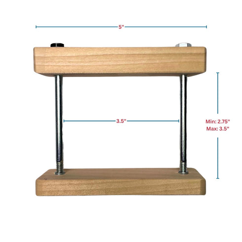 Cardinal Gates SC Square Clamp for Safety Gates, No Hole Baby Gate Banister Adapter