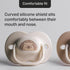 Tommee 18-36 Symmetrical Pack 6 Tippee Anytime Matte Pacifiers, Months, Baglet, BPA-Free Binkies, Blue/Green/Grey