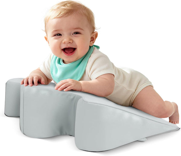 EKEPE 2026 Upgraded Nursing Reflux Prop with Leather Cover for Baby Gas,