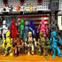 9PCS T-13 3D 13 Dummy 13 (9 EIMONEY Assembly Completed Action Figure Printed Multi-Jointed Movable,Lucky Action