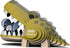 Eugy Alligator 3D Puzzle, 22 Piece Eco-Friendly Educational Toy for Boys, Girls & Kids Ages 6+