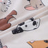 Girls,2 Pack Soft Doggy Cute Puppy Doggies Printed Fabric Crib Sheet for Boys Crib Mattress Sheets or Toddler Bed