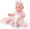 12'' Baby Doll in Gift Box, Toddler Baby Doll Set with Pacifier, Feeding Bottle, Blanket | Great Gift for 3+ Year Girls