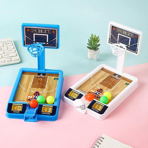 4 Pack Tabletop Basketball Game Toys, Basketball Party Favors for Office Stress Relief, Classroom Prizes