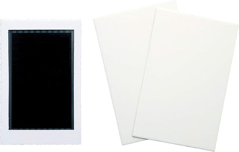 Clean-Touch Babyprint Ink Pad, No Touch Keepsake Ink Pad for Baby Handprint or Footprint, Black Ink