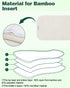 12pcs, 4 Babygoal Cloth Diaper Inserts Layers Rayon from Bamboo Inserts for Cloth Diapers and Cloth Diapers Covers