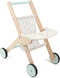 Wooden Baby Walker Doll Stroller - Baby Push Walker & Shopping Cart Learning Toy for Boys and Girls