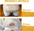 Toddmomy 1PCS Cute 3D Muscle Shark Plush Toy, Soft Stuffed Shark Animal Doll, Kawaii Hugging Pillow for Kids Xmas