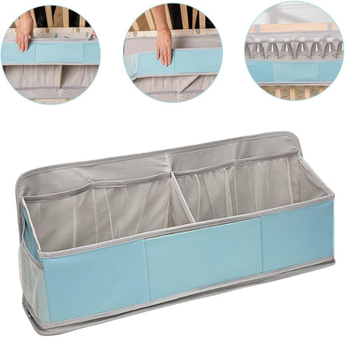 Durable Hanging Diaper Organizer for Crib and Changing Table