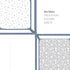 36 36 2 Pack, 100% Square Playard/Playpen Fitted Sheets, Perfect for X Portable Playard, Jersey Knit Cotton Fitted